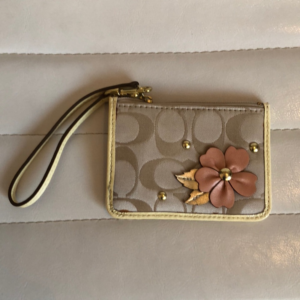 Authentic Coach Mini Wallet